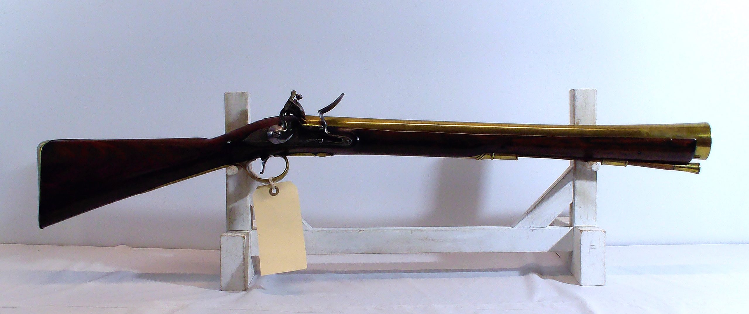 Rare British Blunderbuss Muskatoon Rifle Made By John Knubley Gun Maker To The Royal Family