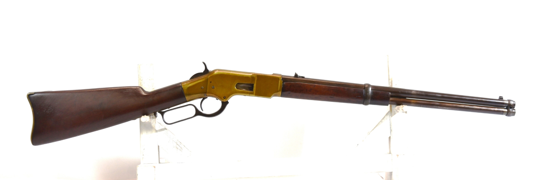 VERY RARE – Winchester Model 1866 Lever Action 44 Henry Rimfire Caliber Rifle – Circa 1882