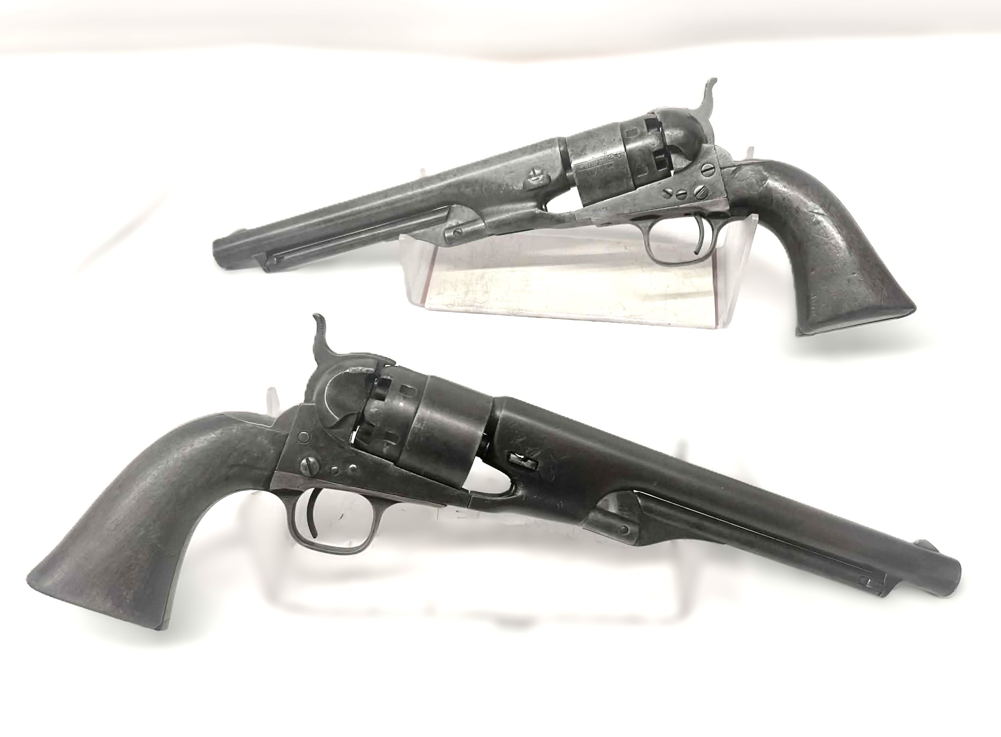 Rare Sequential Pair Colt 1860 Army Revolvers